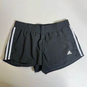 Adidas Women's Gray Shorts - Size Medium